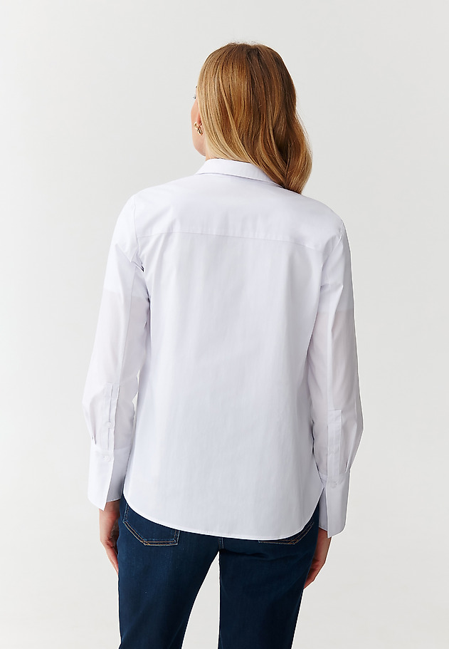 CLASSIC LADIES’ SHIRT - ELI CLASSIC LADIES’ SHIRT - ELI BIAŁY 4