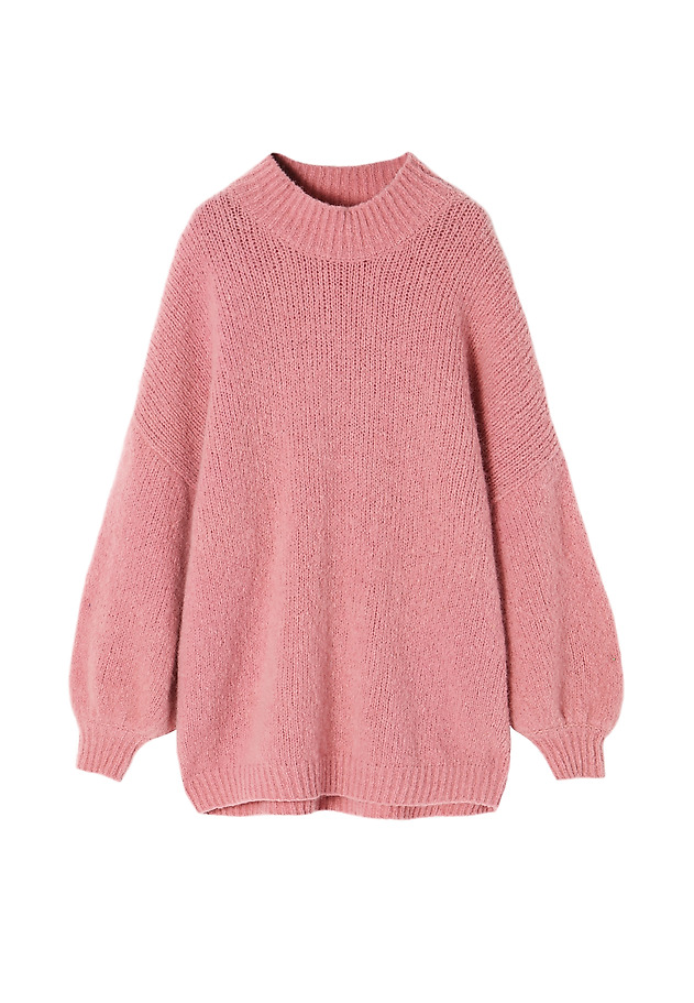 LADIES' PULLOVER WITH WIDE SLEEVE ZOMIA LADIES' PULLOVER WITH WIDE SLEEVE ZOMIA RÓŻOWY 6