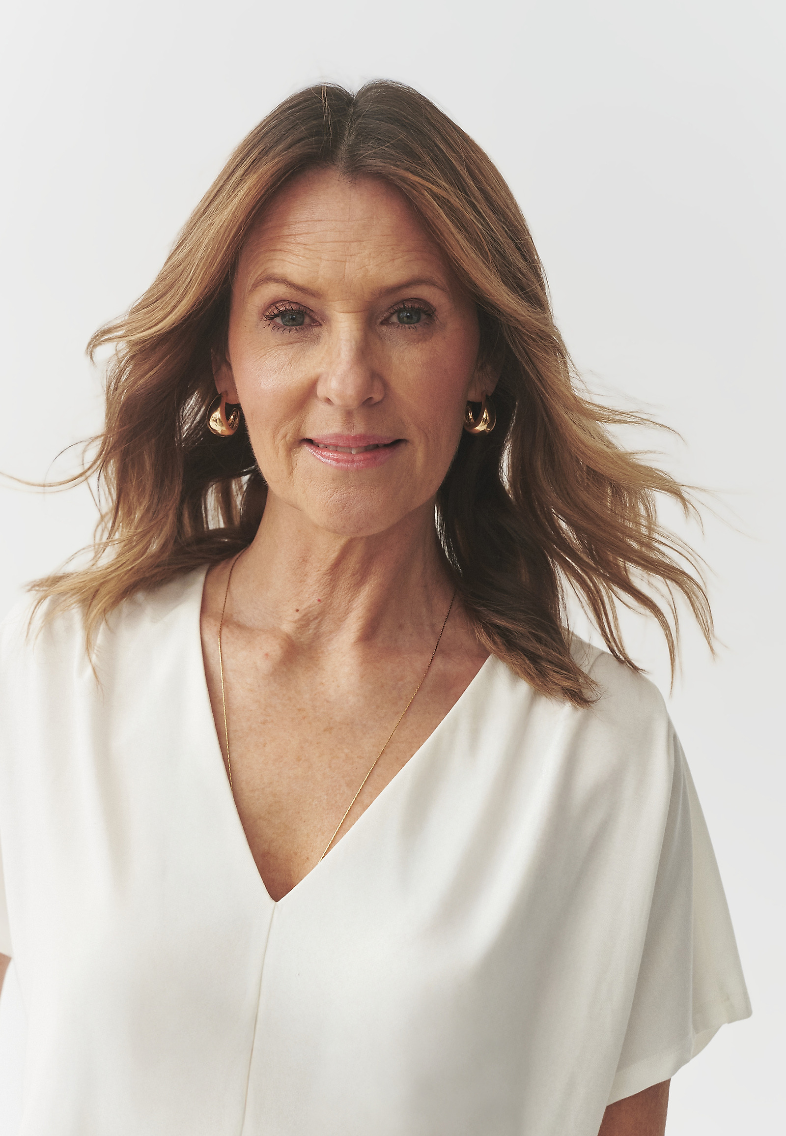 CLASSIC LADIES' BLOUSE IN SMOOTH KNIT — KALA CLASSIC LADIES' BLOUSE IN SMOOTH KNIT — KALA ECRU 105485