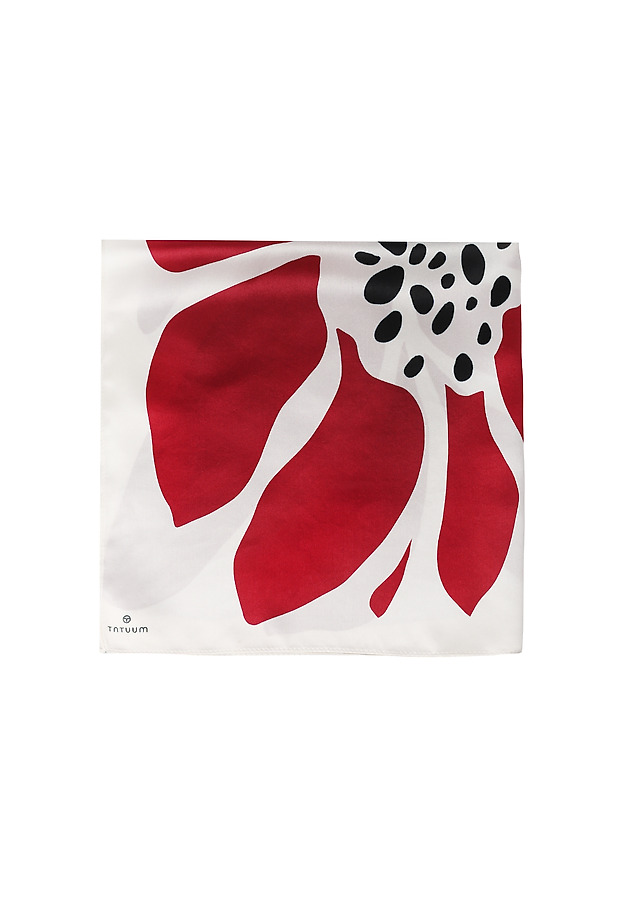 EȘARFĂ DIN MĂTASE — GERANI EȘARFĂ DIN MĂTASE — GERANI MULTICOLOR 3