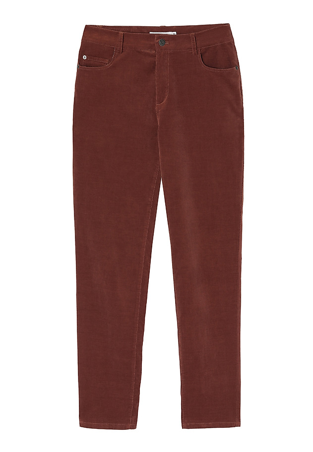 LADIES’ CORDUROY TROUSERS ZORIA LADIES’ CORDUROY TROUSERS ZORIA BRĄZOWY 5