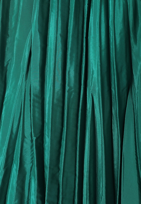 PLEATED MIDI SKIRT WITH PLEATS - VERNONA GREEN 2