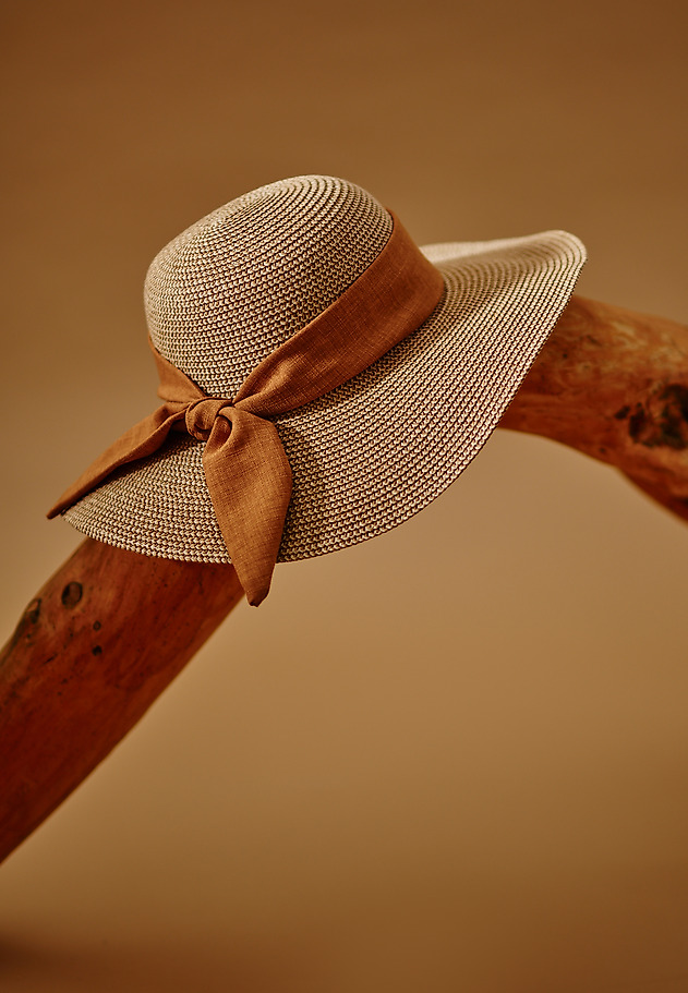 SUMMER HAT - LILLIC SUMMER HAT - LILLIC BEŻOWY 1