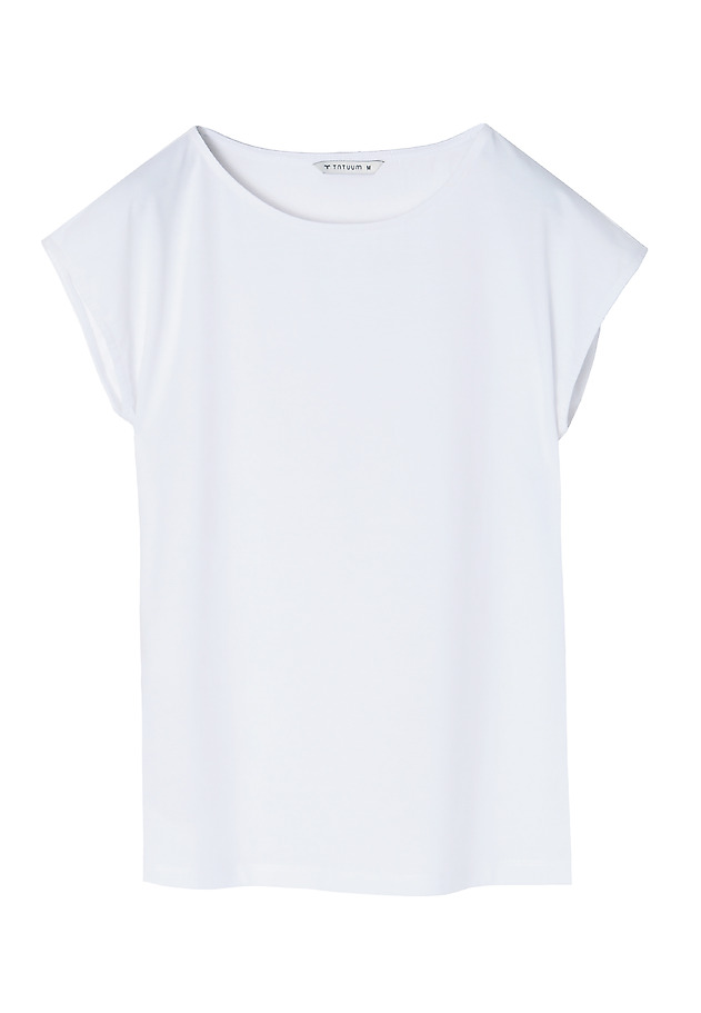 LADIES' T-SHIRT WITH KIMONO-STYLE SLEEVES AMANDA 7 LADIES' T-SHIRT WITH KIMONO-STYLE SLEEVES AMANDA 7 WHITE 5