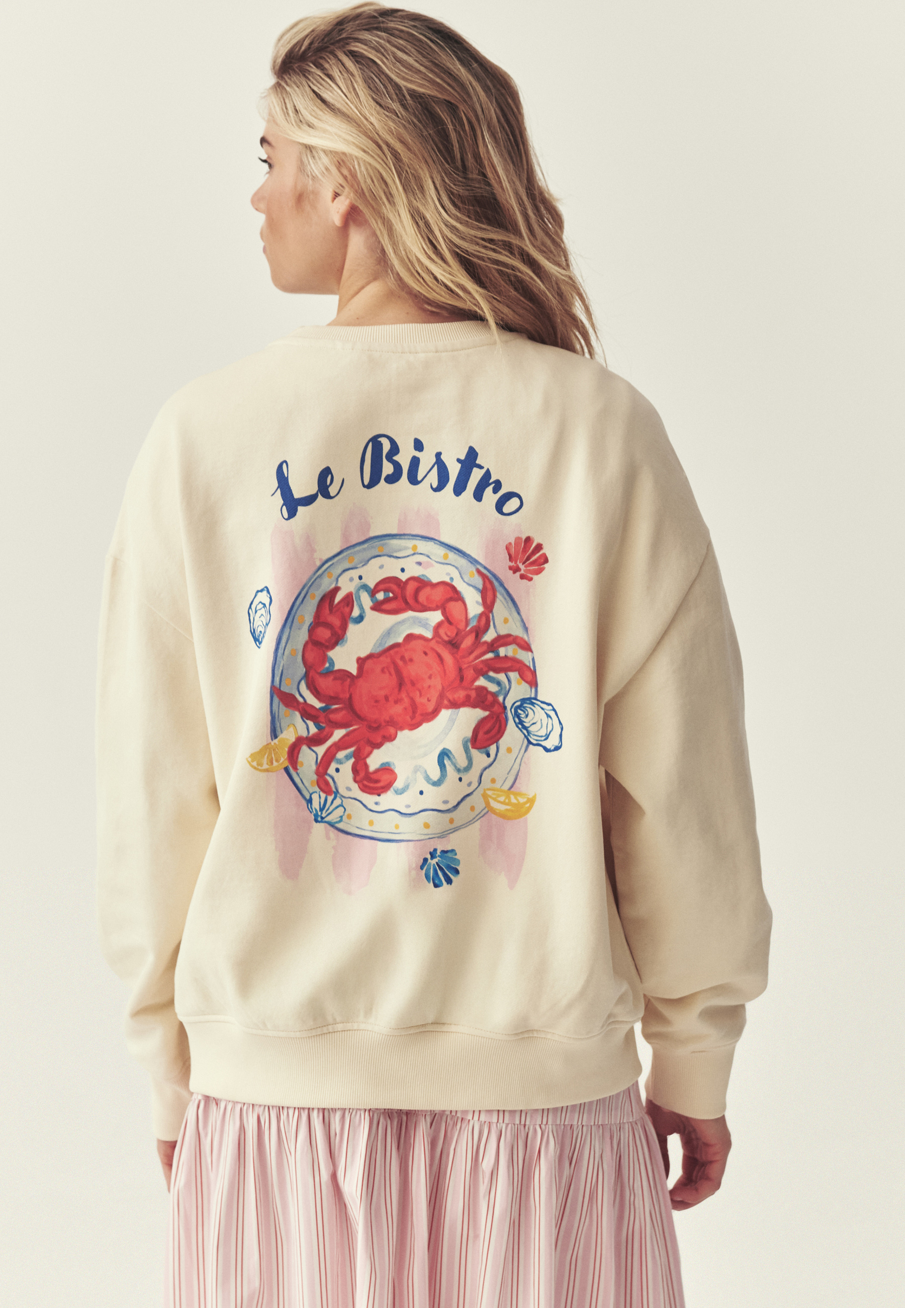 BLUZĂ DIN BUMBAC CU IMPRIMEU – APETIT