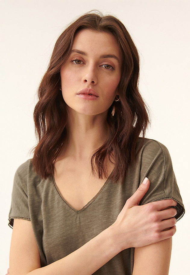 LADIES' SHORT SLEEVE BLOUSE SORINA LADIES' SHORT SLEEVE BLOUSE SORINA KHAKI 3