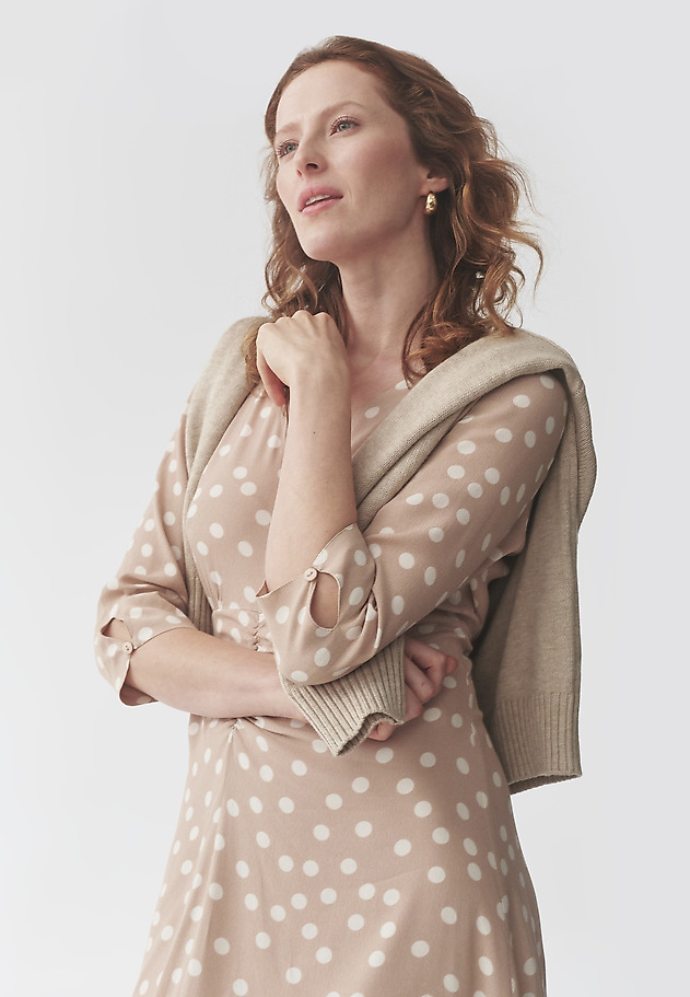 VISCOSE POLKA DOTS DRESS - CASIA VISCOSE POLKA DOTS DRESS - CASIA MULTIKOLOR 7