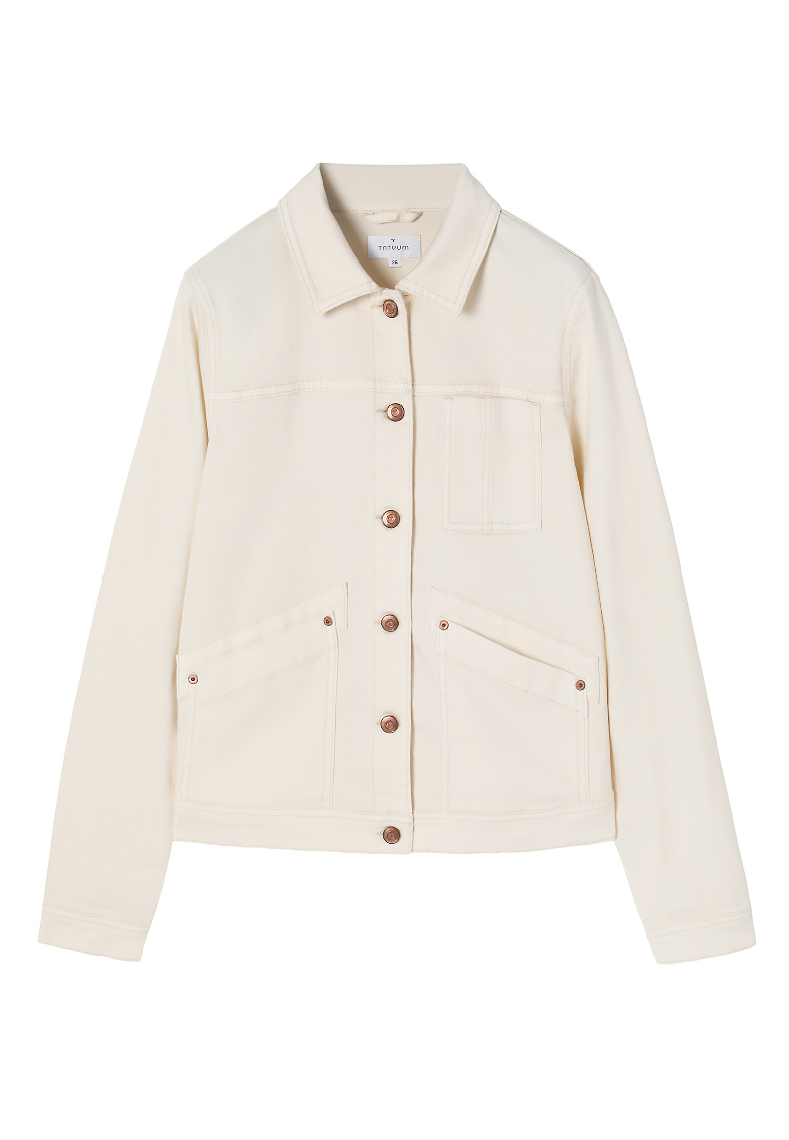 GEACĂ DENIM — BENITA GEACĂ DENIM — BENITA BEJ 104485