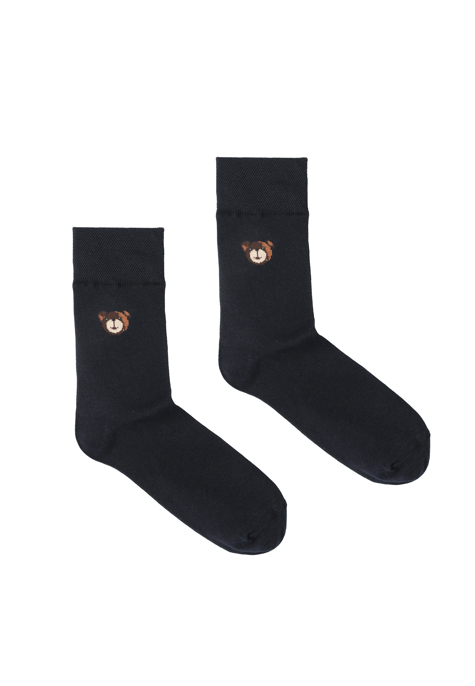 MĘSKIE SKARPETY Z MOTYWEM MISIA USZATKA - RONAN MULTIKOLOR 2