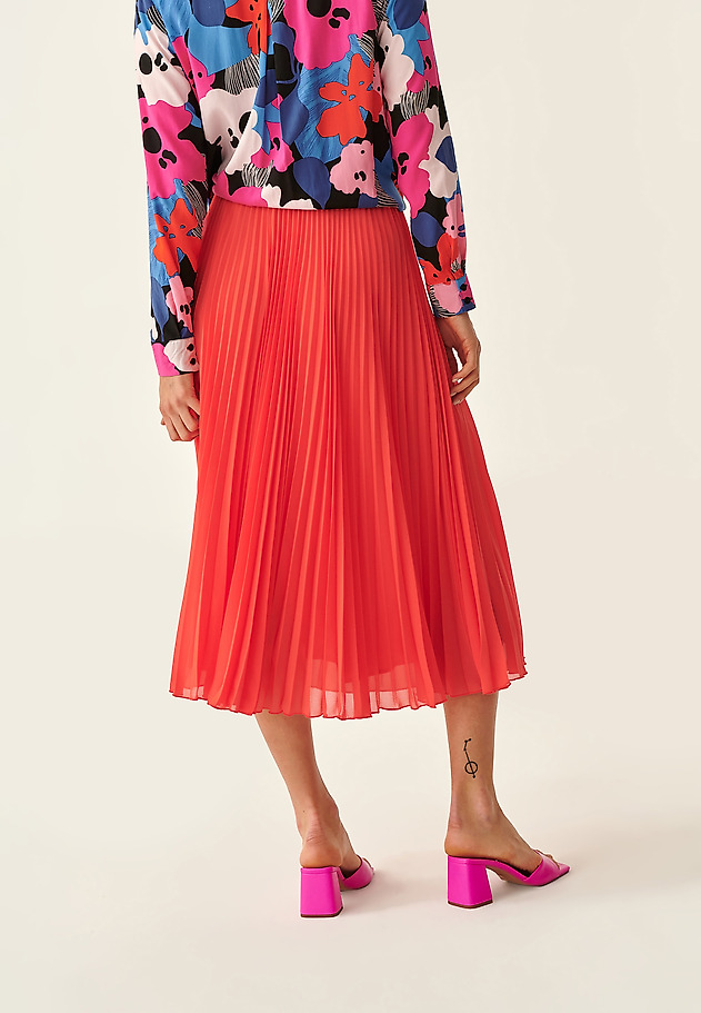 LADIES' PLACKET SKIRT MERIDIANA LADIES' PLACKET SKIRT MERIDIANA POMARAŃCZOWY 3