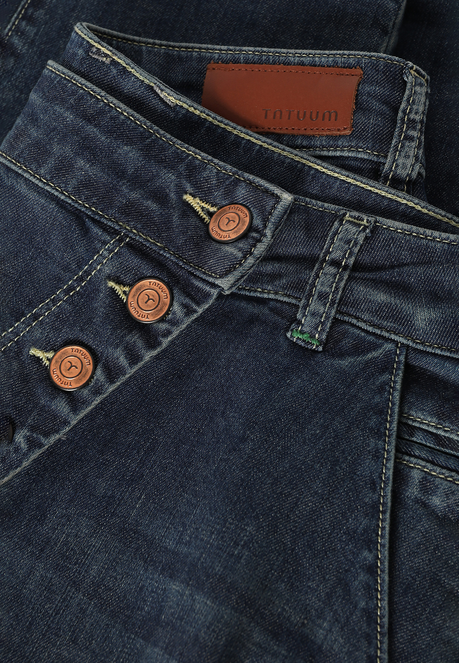 DÁMSKÉ ÚZKÉ DŽÍNOVÉ KALHOTY TYPU BOYFRIEND S ASYMETRICKÝM ZAPÍNÁNÍM - FEGA DÁMSKÉ ÚZKÉ DŽÍNOVÉ KALHOTY TYPU BOYFRIEND S ASYMETRICKÝM ZAPÍNÁNÍM - FEGA MODRÁ 94651