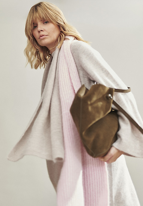 KLASYCZNY SZALIK Z WEŁNĄ I ALPAKĄ - ROSSIN KLASYCZNY SZALIK Z WEŁNĄ I ALPAKĄ - ROSSIN