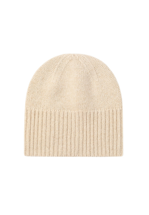 CLASSIC WOOL AND CASHMERE HAT - VELAVIA BEIGE 2
