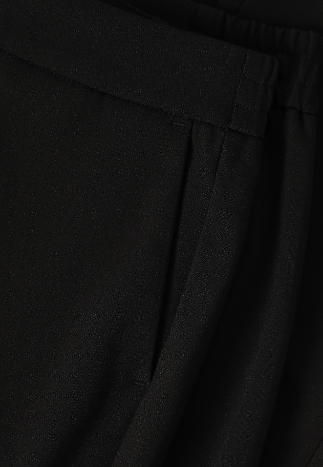 WOVEN TROUSERS WITH ELASTIC WAIST - MAKOLO WOVEN TROUSERS WITH ELASTIC WAIST - MAKOLO BLACK 5