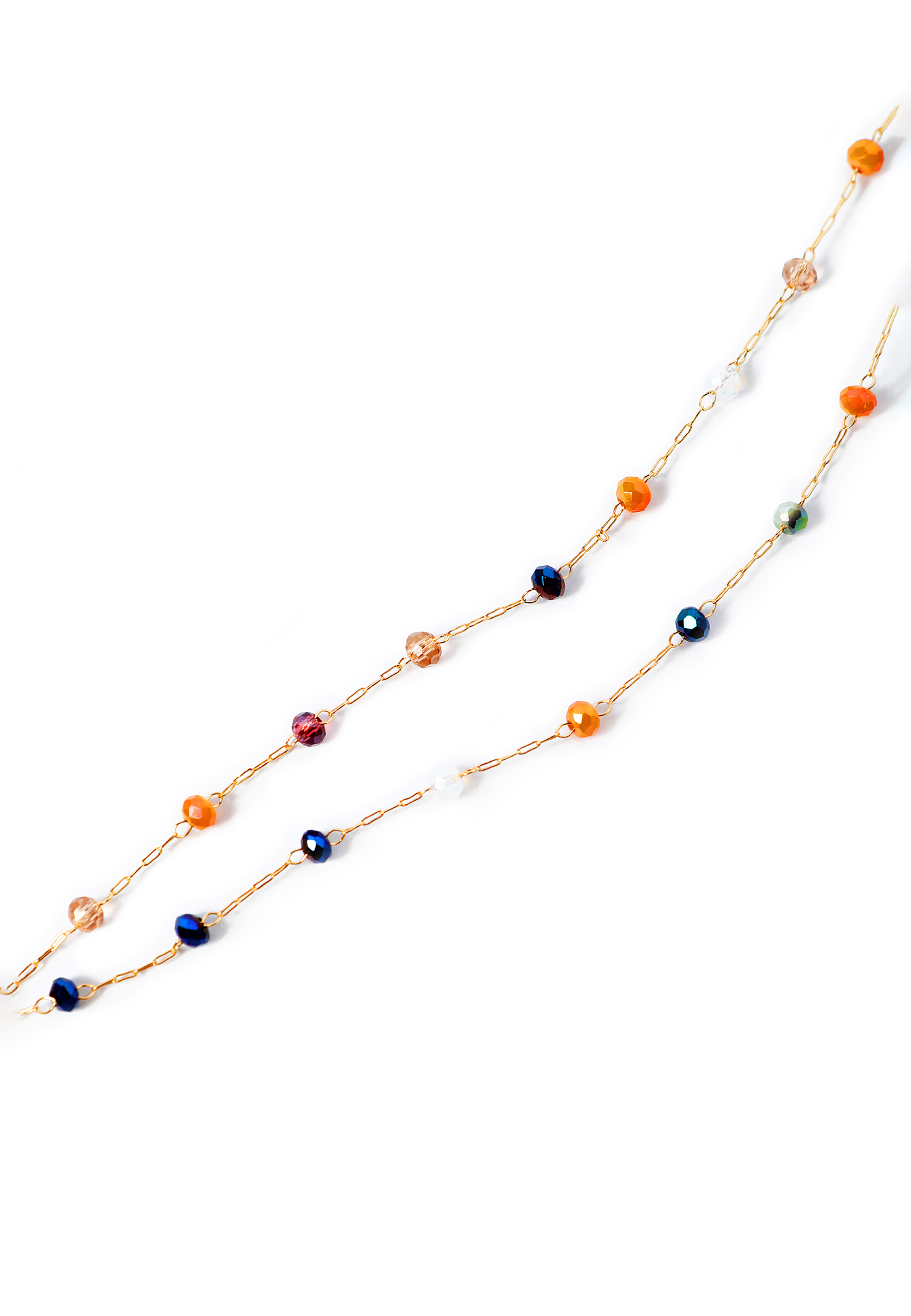 NASZYJNIK Z KOLOROWYMI KORALIKAMI MURILON