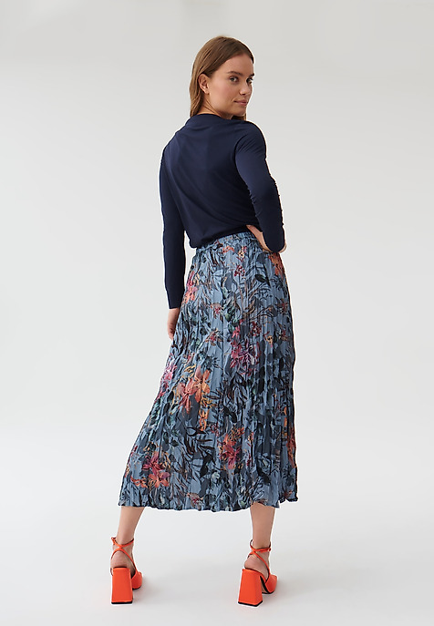 LADIES’ PLEATED SKIRT CRINCLA MULTICOLOR 2