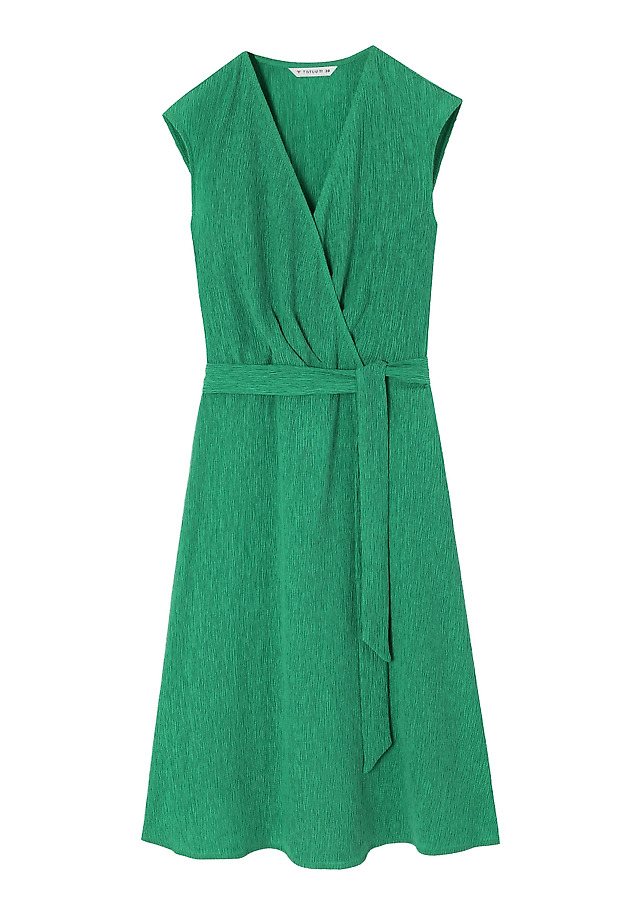 LYOCELL ENVELOPE MIDI DRESS - VITTARI LYOCELL ENVELOPE MIDI DRESS - VITTARI ZIELONY 6