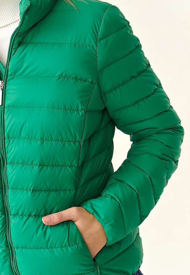 SHORT PUFFER JACKET MARIKA SHORT PUFFER JACKET MARIKA ZIELONY 5