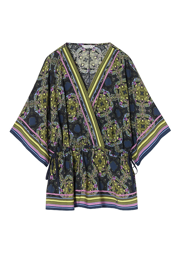 LADIES' WRAP TUNIC BLOUSE MONKONA LADIES' WRAP TUNIC BLOUSE MONKONA MULTIKOLOR 5