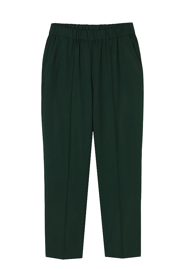 LADIES' PRESSED-CREASE TROUSERS LUNO LADIES' PRESSED-CREASE TROUSERS LUNO GREEN 5
