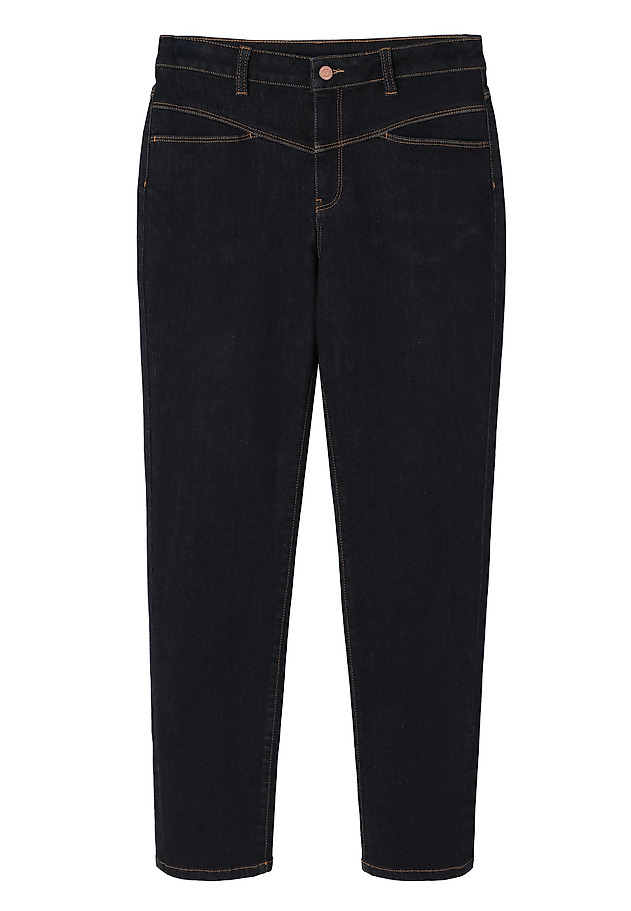 PANTALONI DIN DENIM SLIM FIT - YOKO 1 PANTALONI DIN DENIM SLIM FIT - YOKO 1 BLEUMARIN 5