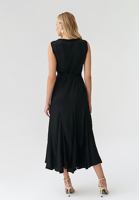 LADIES’ MIDI DRESS CELLA BLACK 2
