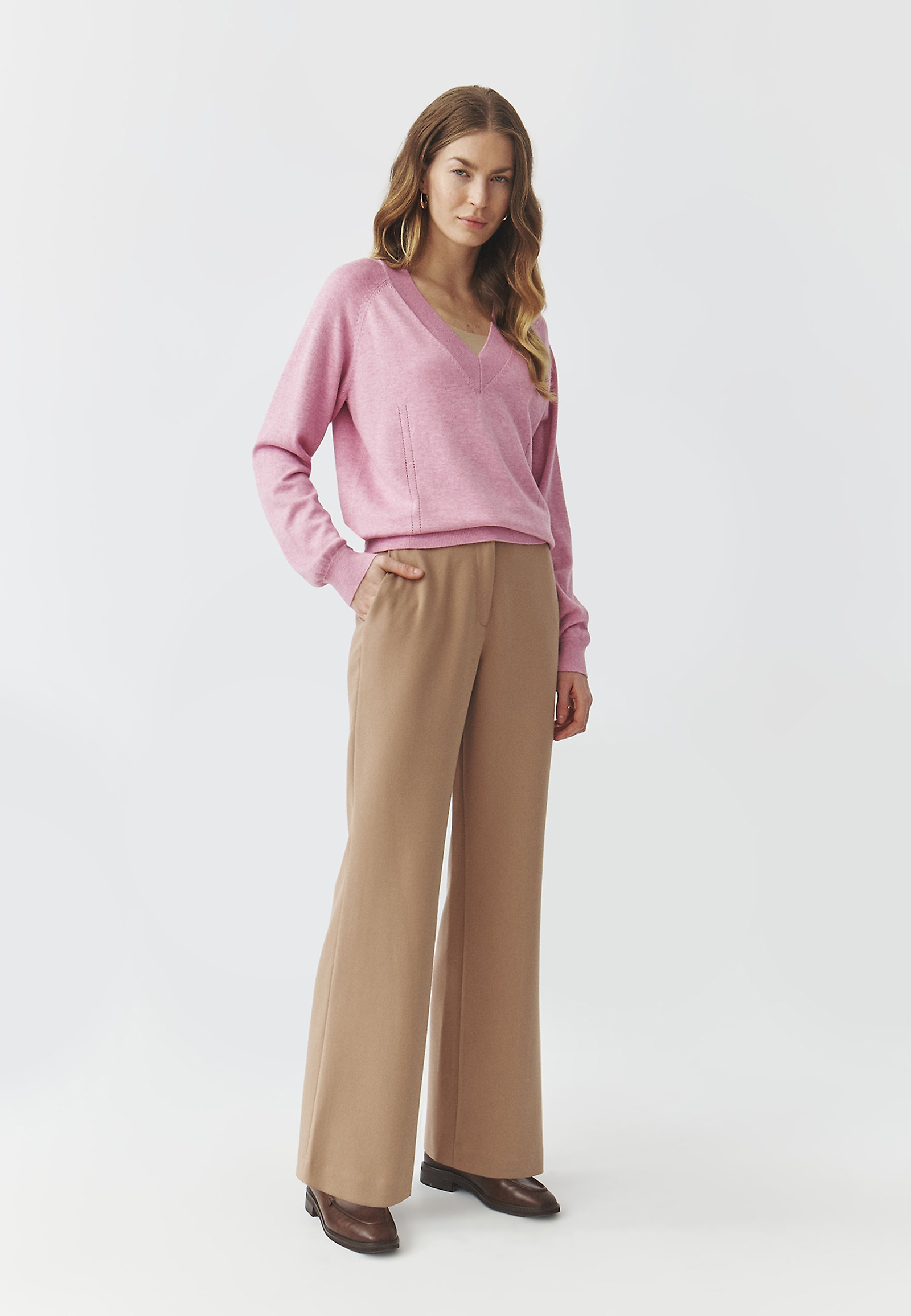 OVERSIZE SVETER – SABA OVERSIZE SVETER – SABA RUŽOVÁ 108142