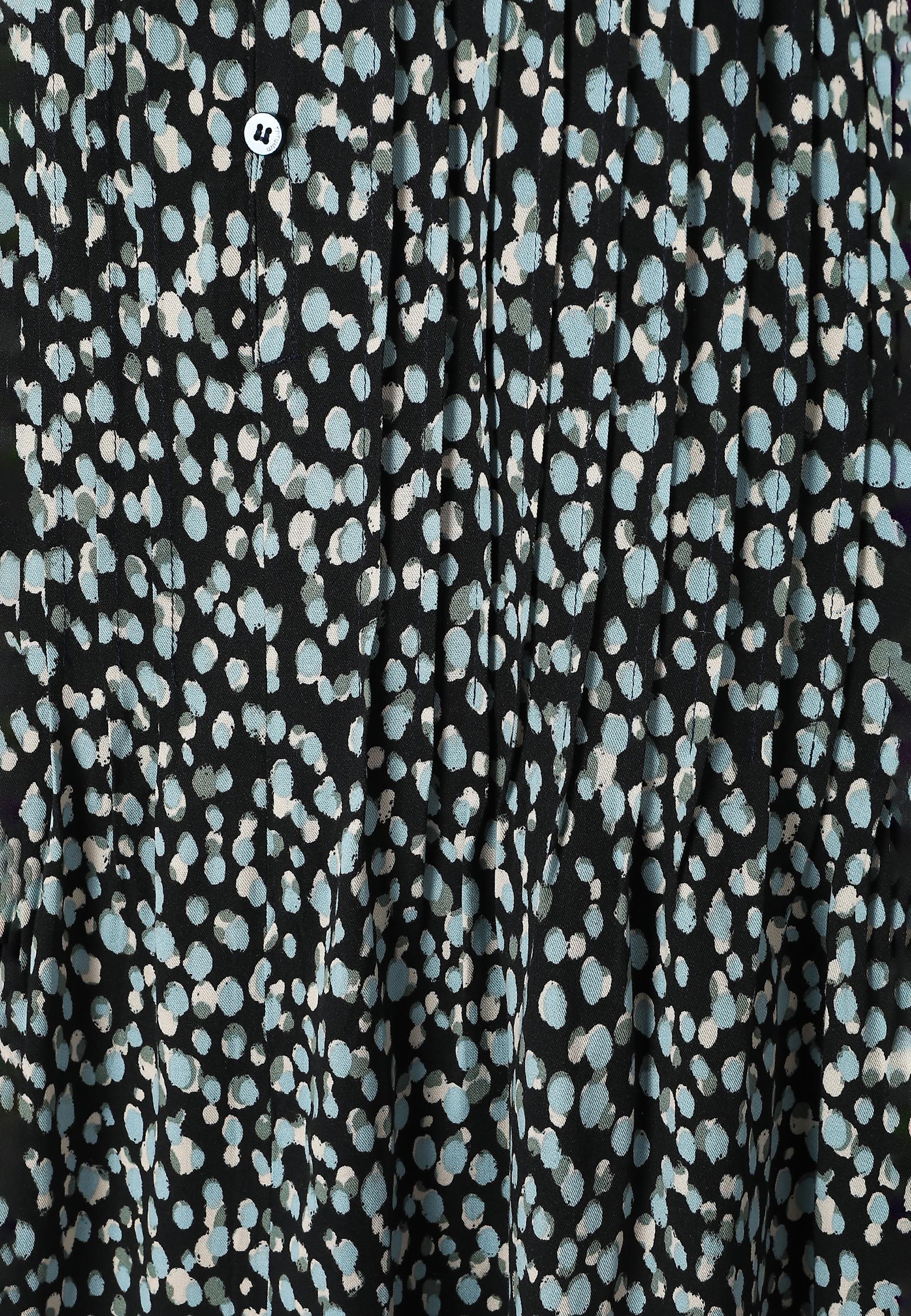 FABRIC SHIRT DRESS WITH STAND-UP COLLAR - LILI FABRIC SHIRT DRESS WITH STAND-UP COLLAR - LILI MULTICOLOR 101166