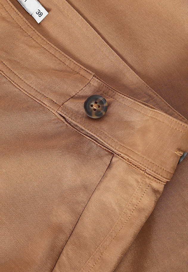 LADIES’ WIDE LEG TROUSERS - MASKANO LADIES’ WIDE LEG TROUSERS - MASKANO BROWN 5