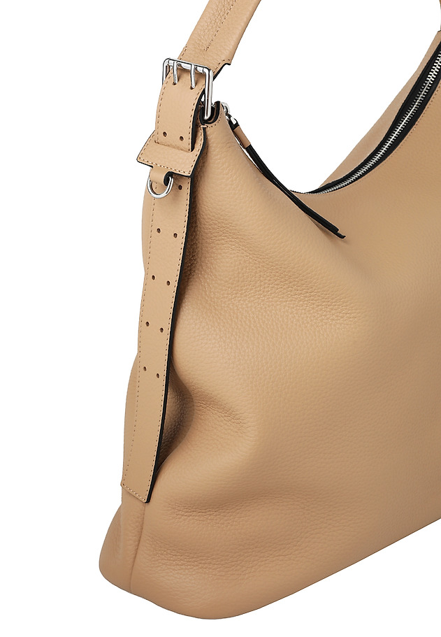 WOMEN'S LEATHER BAG - LUCINDA WOMEN'S LEATHER BAG - LUCINDA BEIGE 5