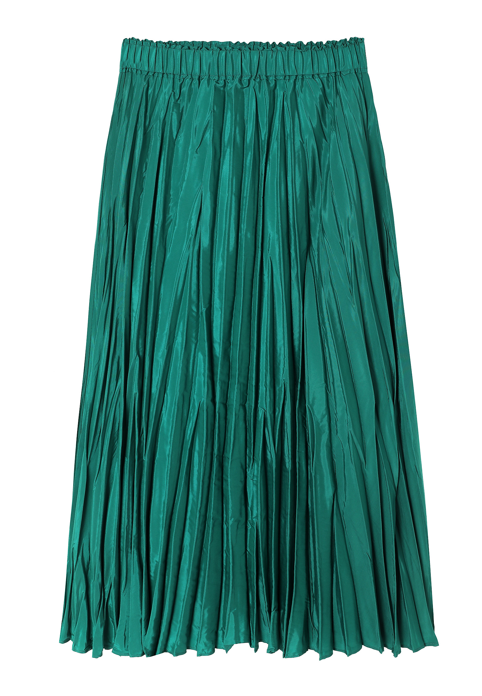 PLEATED MIDI SKIRT WITH PLEATS - VERNONA PLEATED MIDI SKIRT WITH PLEATS - VERNONA GREEN 113486