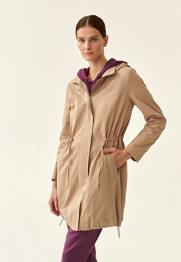SPRING PARKA JACKET IMPLODI SPRING PARKA JACKET IMPLODI BEŻOWY 2