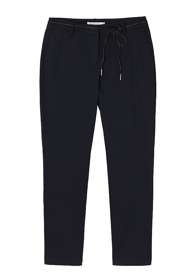 LADIES’ TROUSERS WITH TIED STRAP AMISO LADIES’ TROUSERS WITH TIED STRAP AMISO GRANATOWY 5
