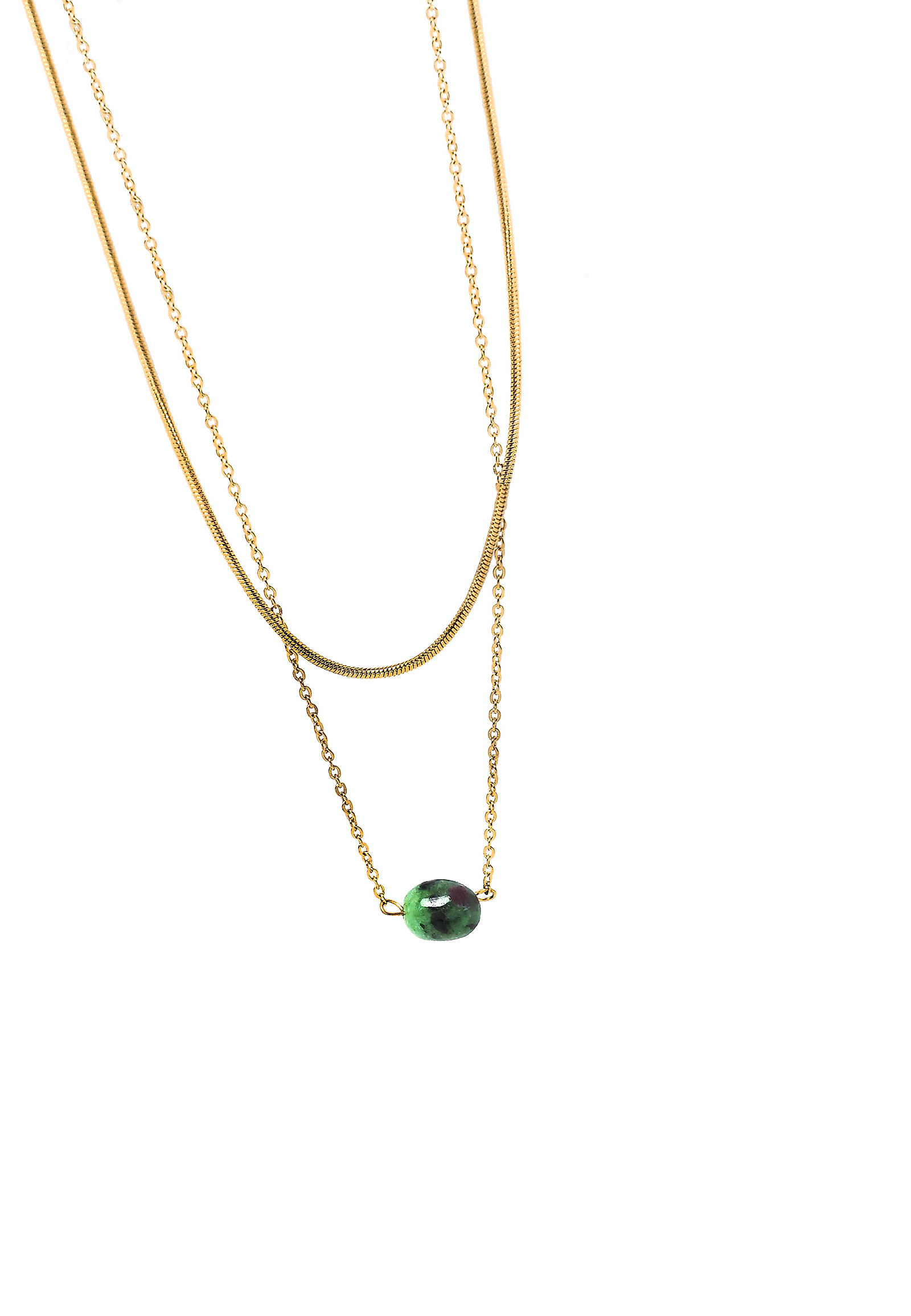 NECKLACE LEONA NECKLACE LEONA GREEN 95203