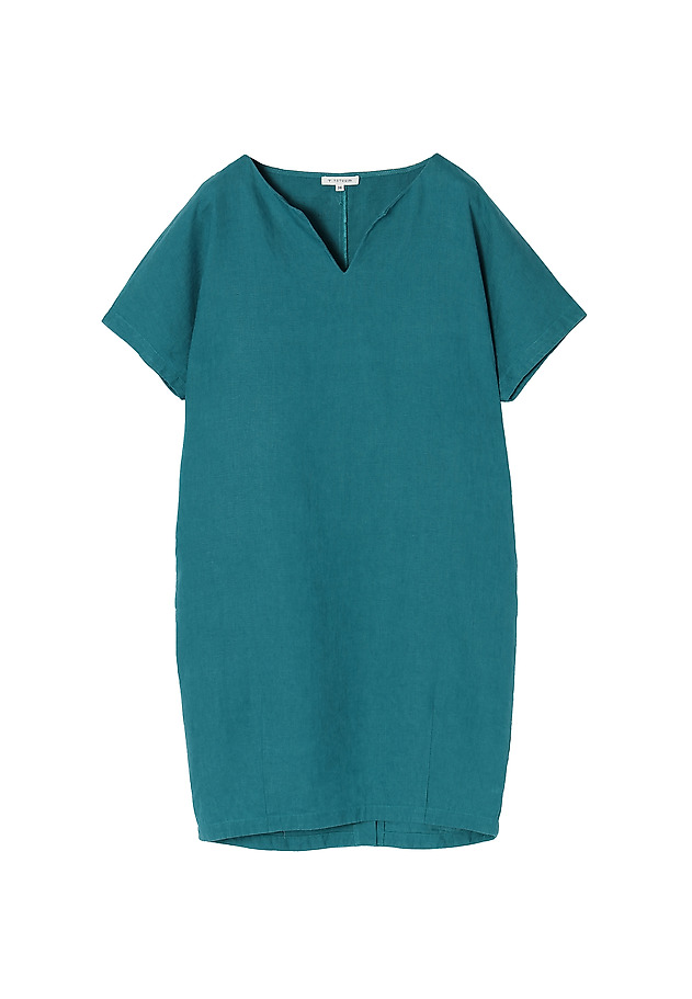 LADIES' LINEN DRESS OWERITA LADIES' LINEN DRESS OWERITA BLUE 5