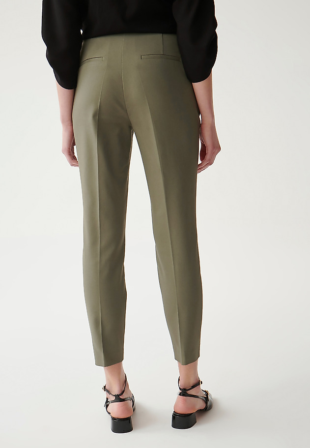 HÖLGYEK SZÖVET NADRÁG HERRINGBONE MINTÁBAN JAKINA HÖLGYEK SZÖVET NADRÁG HERRINGBONE MINTÁBAN JAKINA KHAKI 3