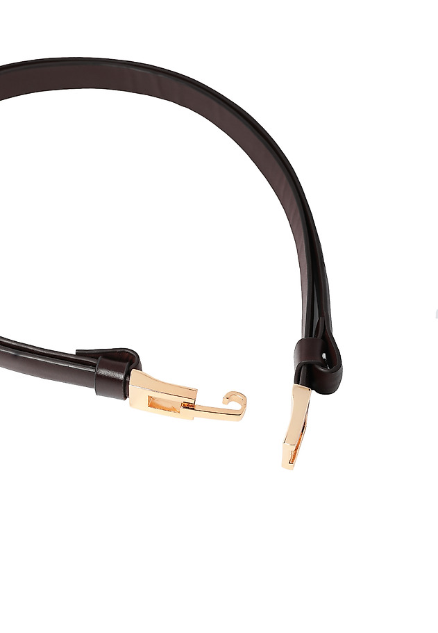 LADIES' LEATHER BELT — ELIF LADIES' LEATHER BELT — ELIF BRĄZOWY 2