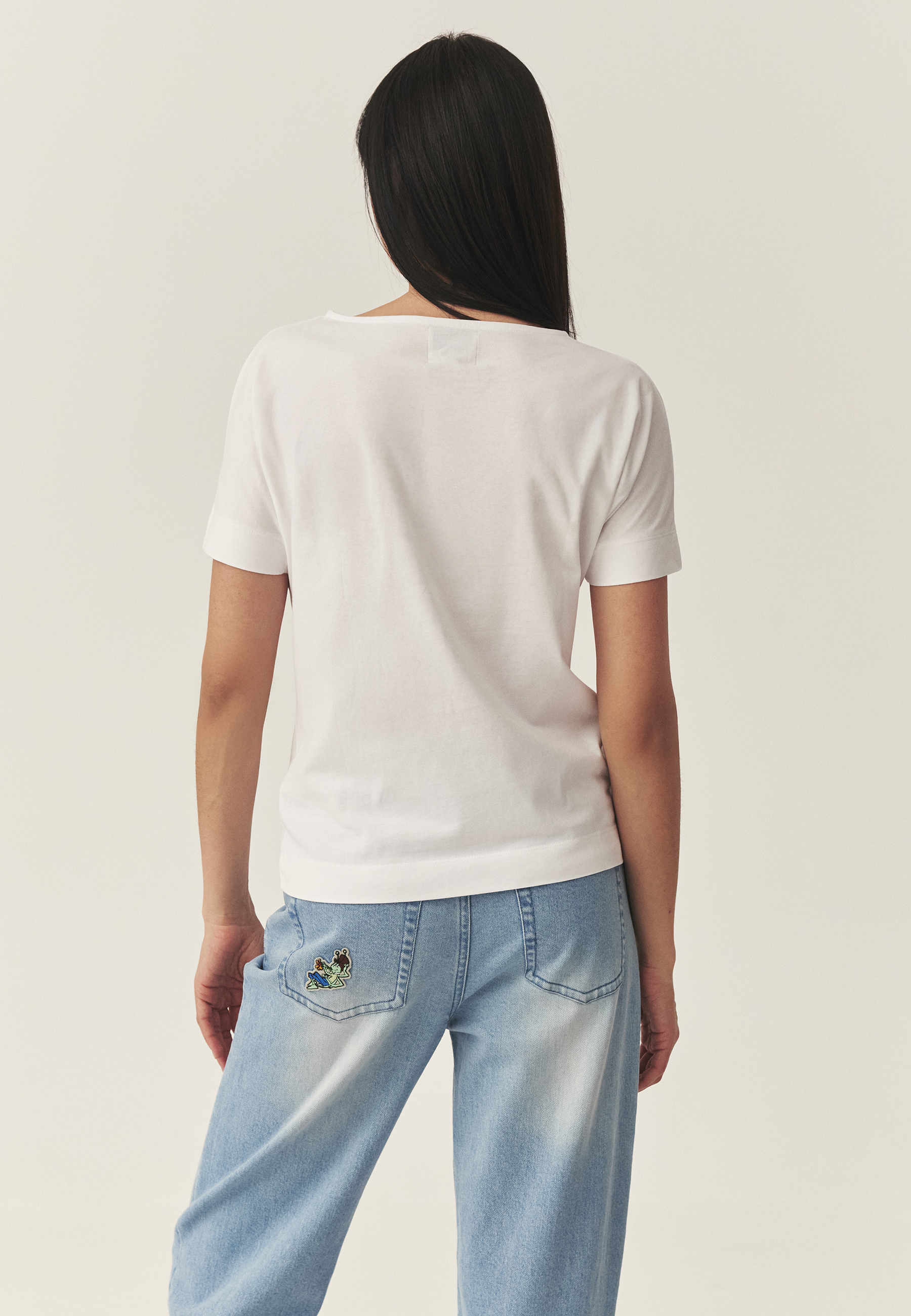 BAVLNENÉ TRIČKO S VRECKOM – LALISO