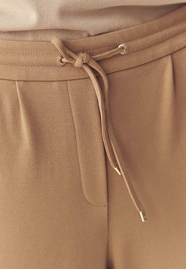 PANTALONI TRICOTAȚI CU TALIE ELASTICĂ - LILOTI PANTALONI TRICOTAȚI CU TALIE ELASTICĂ - LILOTI BEJ 5