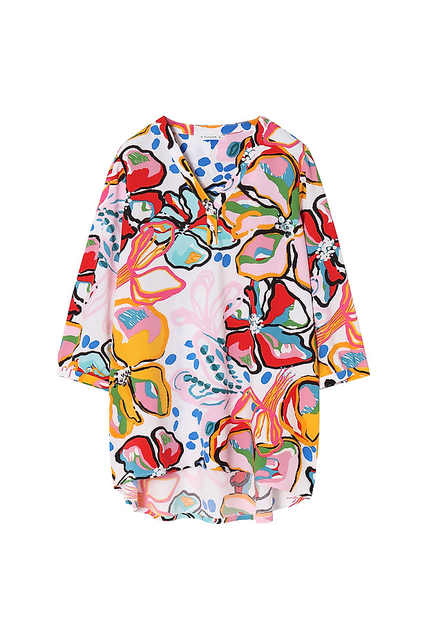TUNICĂ DE DAMĂ NAKIA 1 TUNICĂ DE DAMĂ NAKIA 1 MULTICOLOR 5