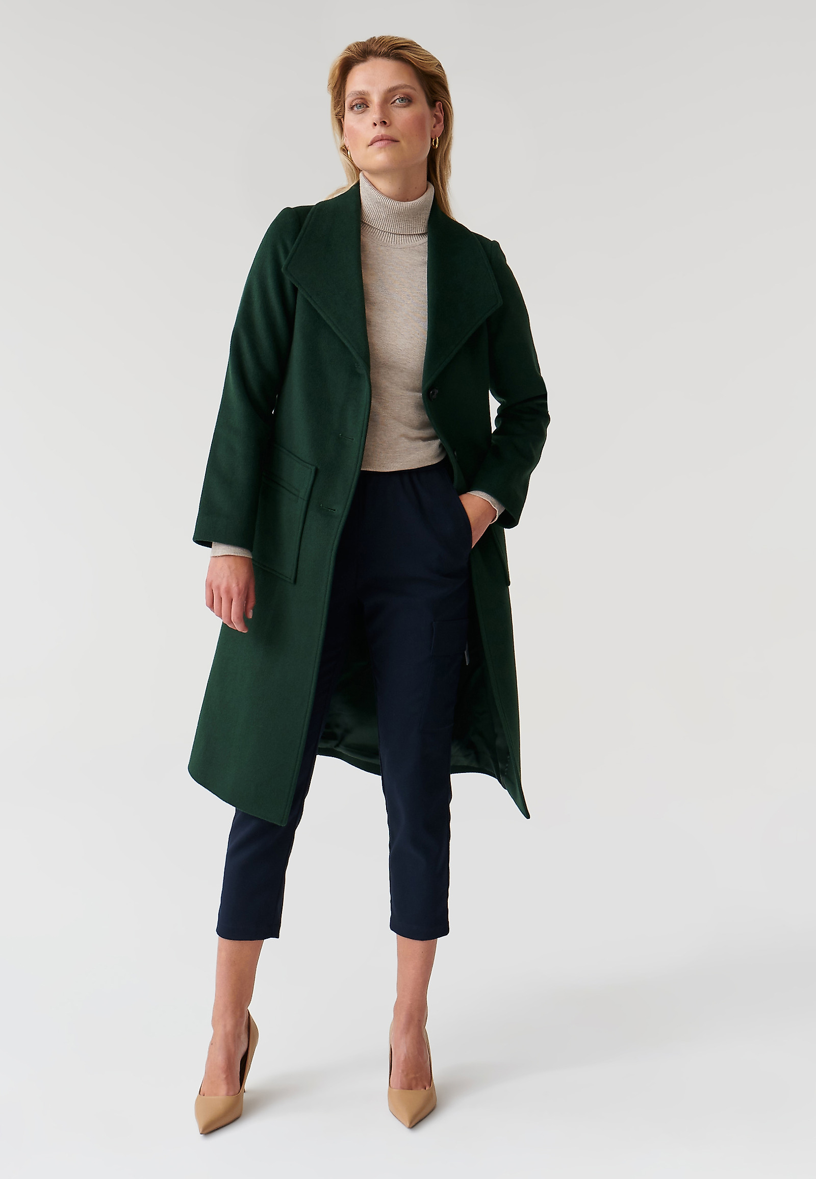LADIES’ CLASSIC COAT LESSO LADIES’ CLASSIC COAT LESSO GREEN 90305