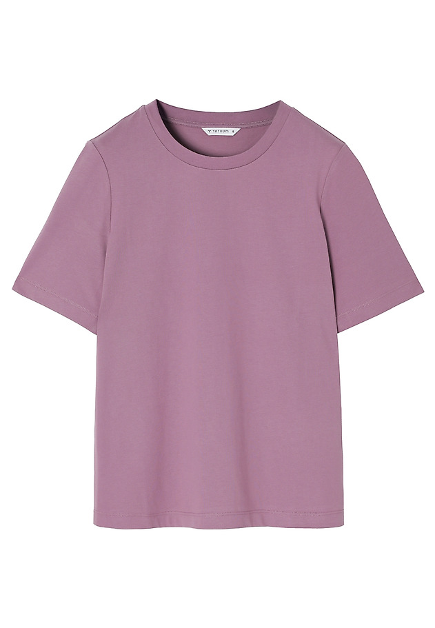 LADIES' COTTON T-SHIRT - SORIA LADIES' COTTON T-SHIRT - SORIA FIOLETOWY 6