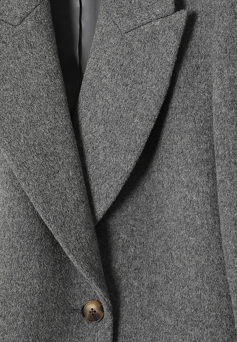ELEGANT WOOL COAT - SONIA 1 GREY 2