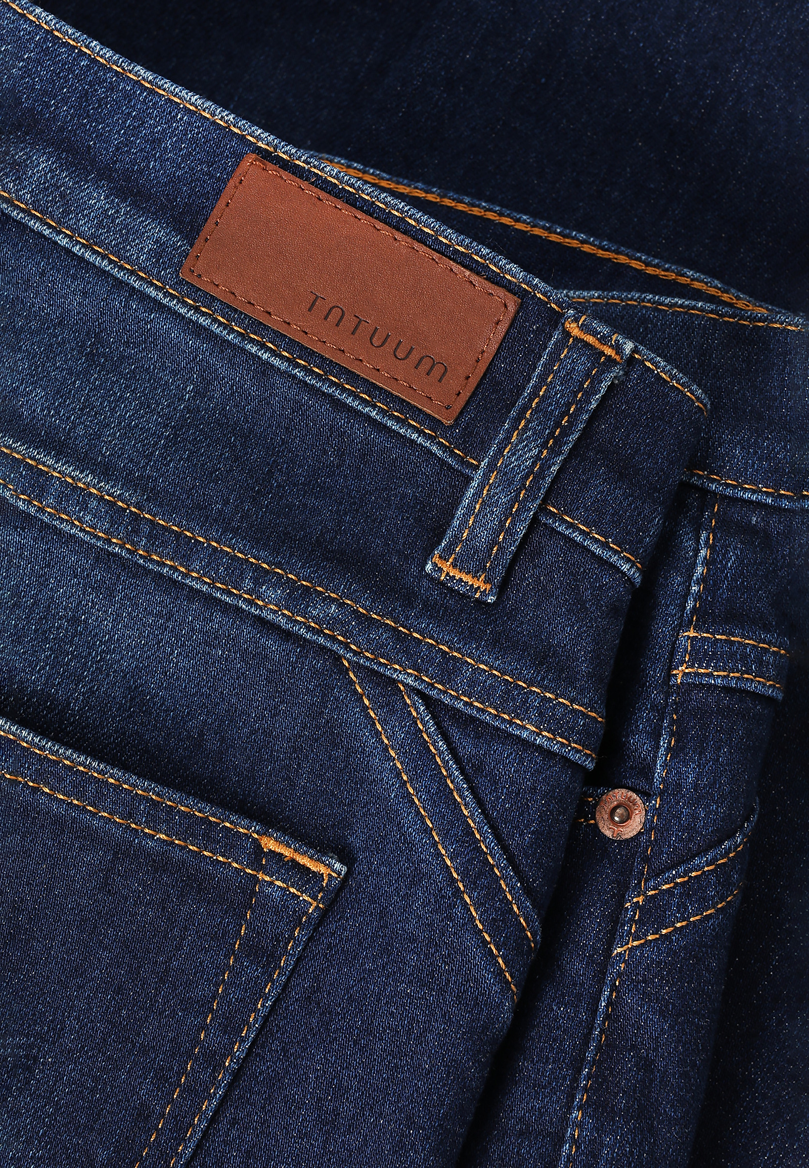 ŽENSKE JEANS HLAČE Z OPRIJETIMI GLEŽNJARJI - ALANA ŽENSKE JEANS HLAČE Z OPRIJETIMI GLEŽNJARJI - ALANA MODRA 99114