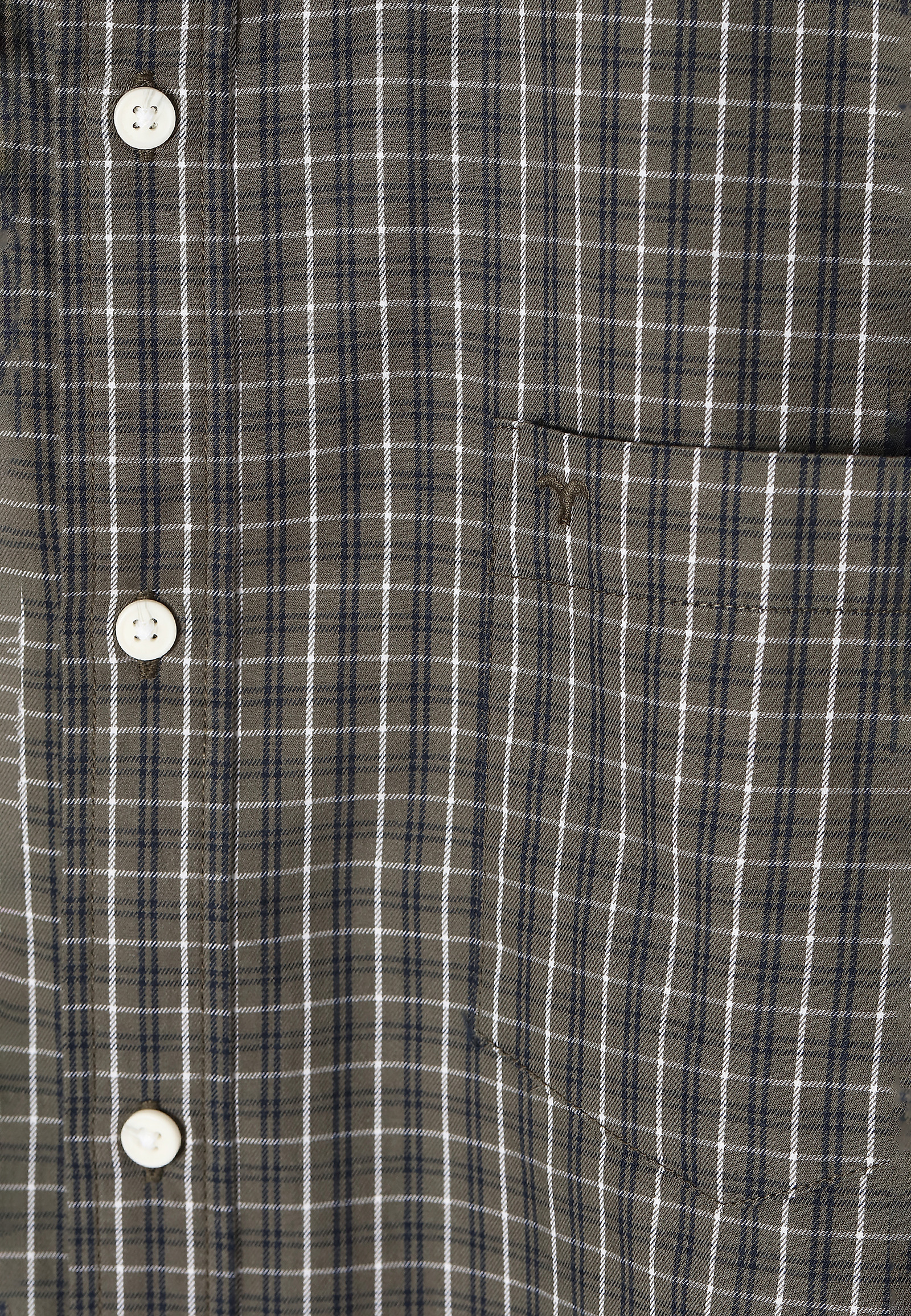 PÁNSKÁ KOSTKOVANÁ KOŠILE CHARLES 1 CLASSIC PÁNSKÁ KOSTKOVANÁ KOŠILE CHARLES 1 CLASSIC KHAKI 76418