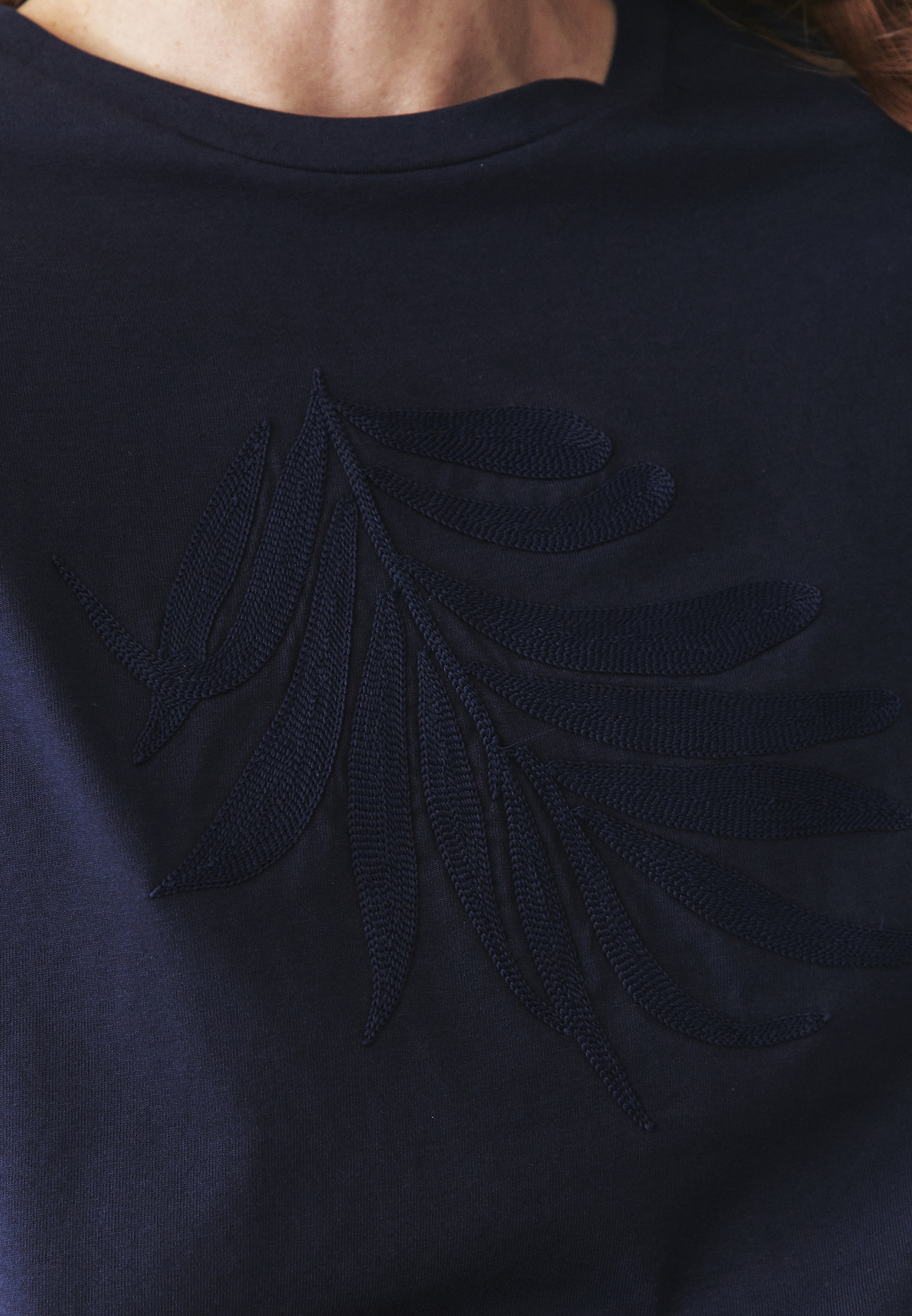 TRICOU DIN BUMBAC CU BRODERIE - MALATI 1 TRICOU DIN BUMBAC CU BRODERIE - MALATI 1 ALBASTRU 109462