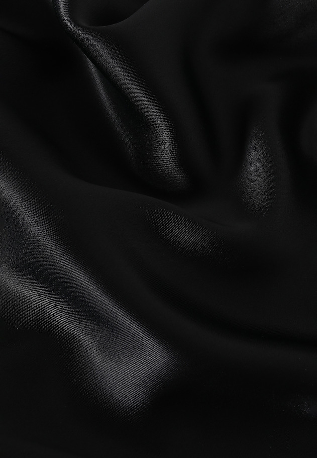 SATIN MIDI DRESS — MEI SATIN MIDI DRESS — MEI CZARNY 8