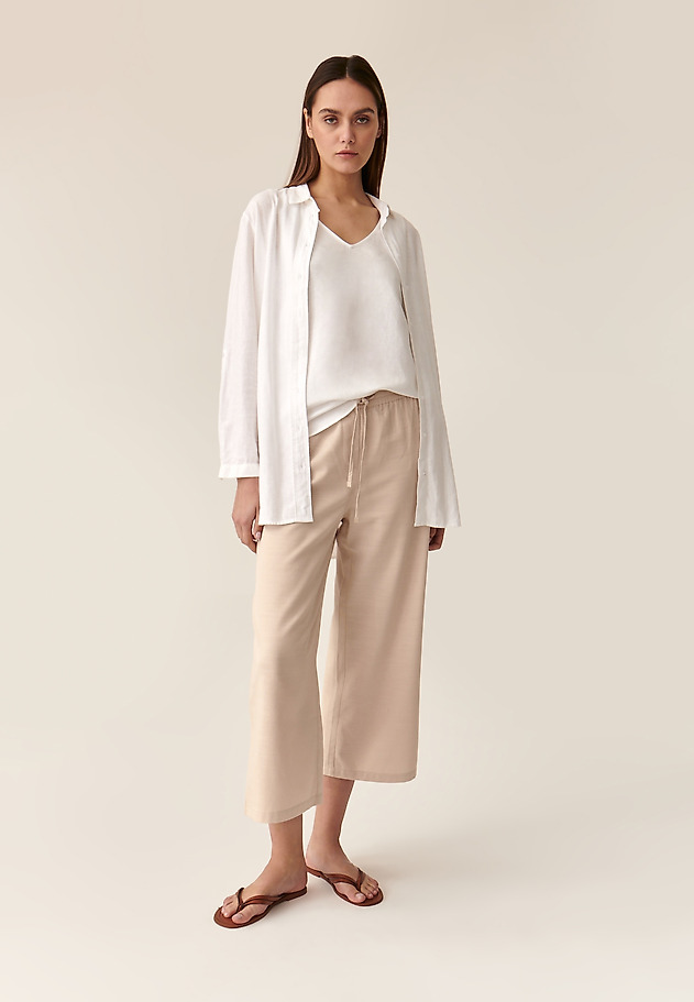 LADIES' SLEEVELESS BLOUSE AMAIA LADIES' SLEEVELESS BLOUSE AMAIA WHITE 2