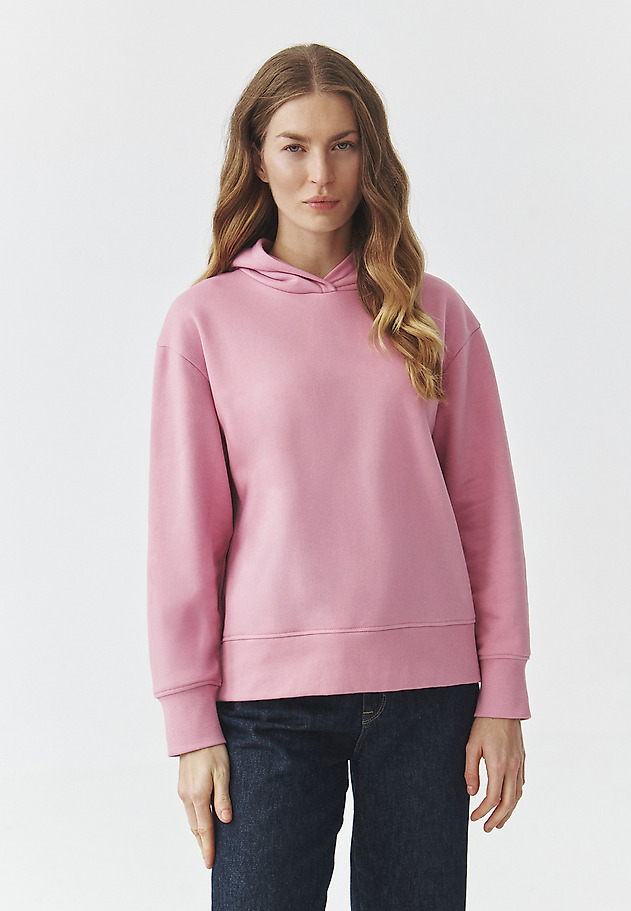 PASTEL HOODED SWEATSHIRT — NULA PASTEL HOODED SWEATSHIRT — NULA RÓŻOWY 3