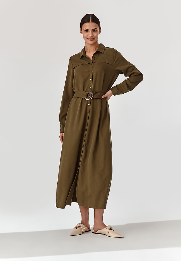MIDI DRESS ALISA MIDI DRESS ALISA GREEN 3